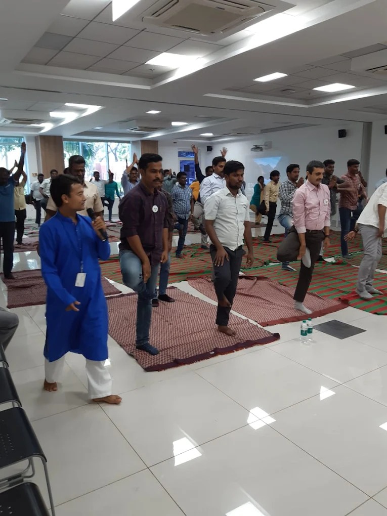 Corporate yoga